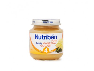 Nutriben Potito Iniciacion Manzana Golden 130g Nutriben Potito Iniciacion Manzana Golden 130g