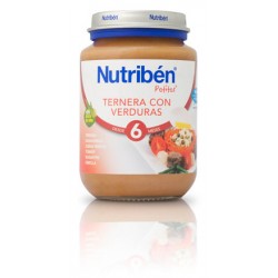 Nutriben Potito Ternera Verduras 200g