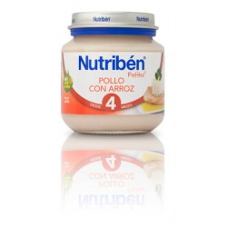 Nutriben Potito Inic. Pollo con Arroz 130g