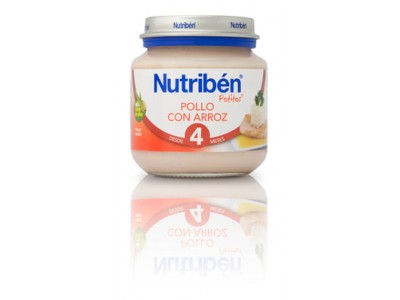 Nutriben Potito Inic. Pollo con Arroz 130g