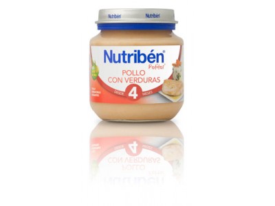 Nutriben Potito Inic. Pollo con Verduras 130g