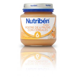 Nutriben Inic. Postre 6 Frutas con Cereales 130g