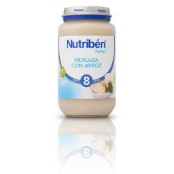 Nutriben Potito Merluza con Arroz 250g