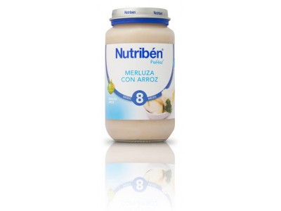 Nutriben Potito Merluza con Arroz 250g