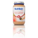 NUTRIBEN POTITO POLLO TERNERA VERDURAS 250GR