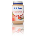 NUTRIBEN POTITO JAMON TERNERA VERDURAS 250GR