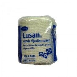 Lusan Venda Fijación Suave 5m x 5cm