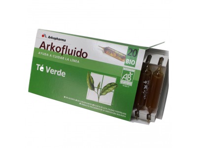 Arkofluido Té Verde 20 Ampollas