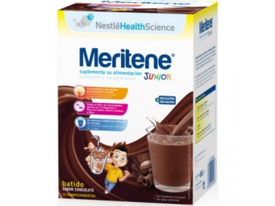 Meritene Junior Chocolate 15 Sobresx30g 450g