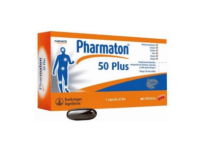 Pharmaton 50 Plus 60 Cápsulas