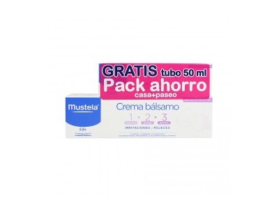 Mustela Pack Crema Bálsamo Bebé 123 150ml + 50ml Mustela Pack Crema Bálsamo Bebé 123 150ml + 50ml