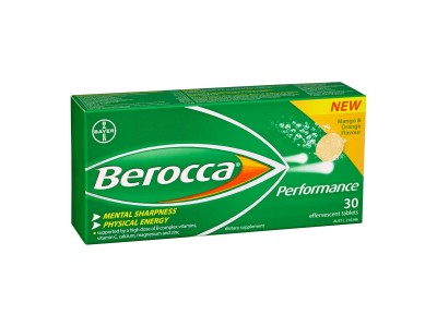 Berocca Performance 30Comp. Eferv. Sabor Mango