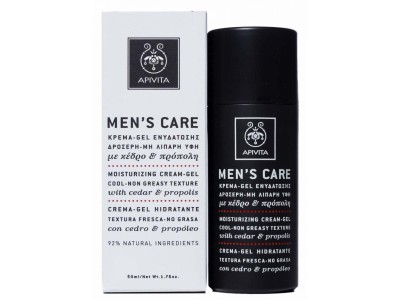 Apivita Men's Care Crema Gel Hidratante 50ml