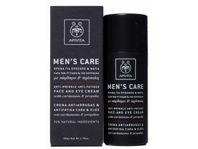 Apivita Men's Care Crema Antiarrugas - Antifatiga 50ml