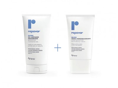 Repavar Oilfree Kit Dermo Equilibrante Gel 150ml + Crema 50ml