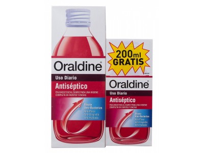 Oraldine Antiséptico 400ml +200ml Oraldine Antiséptico 400ml +200ml