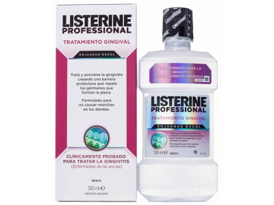 Listerine Professional Tratamiento Gingival 500ml