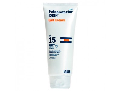 Isdin Fotoprotector F-15 Gel Crema 200ml Isdin Fotoprotector F-15 Gel Crema 200ml