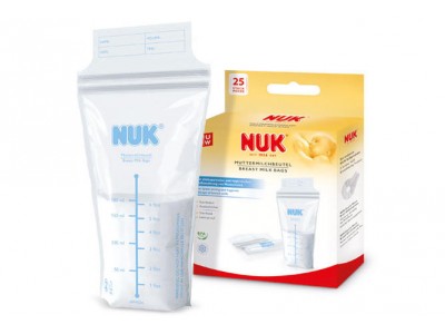 Nuk Bolsas para Leche Materna 25 uds.