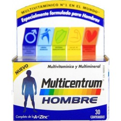 Multicentrum Hombre 30 Comprimidos