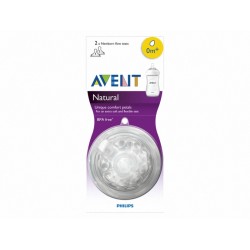 Avent Tetina Natural +0m 2 uds.