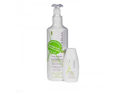 Exomega Crema Emoliente 400ml + Aceite Gratis Exomega Crema Emoliente 400ml + Aceite Gratis