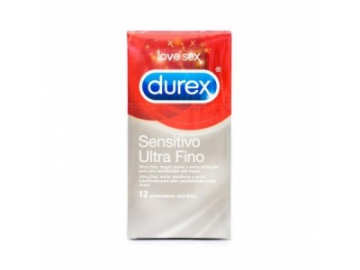 Durex Preservativos Sentitivo Ultra Fino 12 uds.