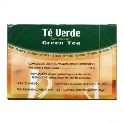 Soria Natural Té Verde Infusión 20 uds.