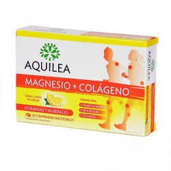 Aquilea Magnesio con Colágeno 30 Comprimidos Masticables