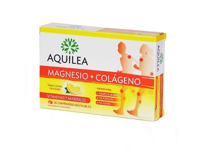 Aquilea Magnesio con Colágeno 30 Comprimidos Masticables Aquilea Magnesio con Colágeno 30 Comprimidos Masticables