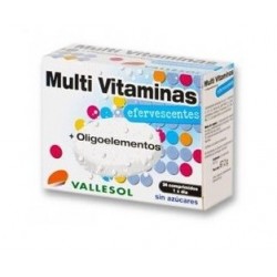 Vallesol Multivitaminas + Oligoelementos 24 Comprimidos