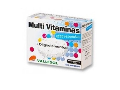 Vallesol Multivitaminas + Oligoelementos 24 Comprimidos
