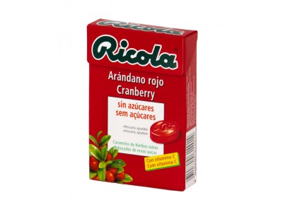 Ricola Caramelos Arandano Rojo 50g