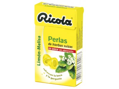 Ricola Perlas Limón Melisa 25g Ricola Perlas Limón Melisa 25g
