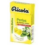 RICOLA PERLAS MELISA DE LIMON SIN AZUCAR 25 GRAMOS