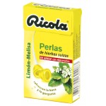 RICOLA PERLAS MELISA DE LIMON SIN AZUCAR 25 GRAMOS