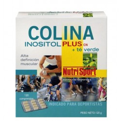 Nutrisport Colina Inositol Plus + Té Verde 120 Comprimidos