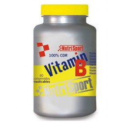 Nutrisport Vitamin B 60 Comprimidos Masticables