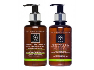 Apivita Kit Limpieza Loción Purificante 200ml + Gel Purificante 200ml Apivita Kit Limpieza Loción Purificante 200ml + Gel Purificante 200ml