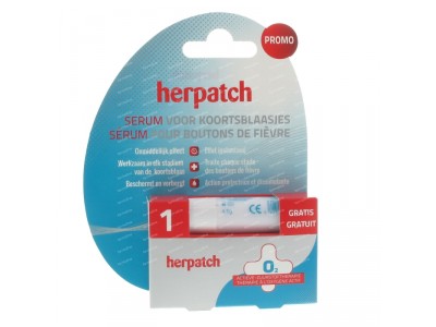 Herpatch Serum Herpes Labial 5ml + Prevent Stick