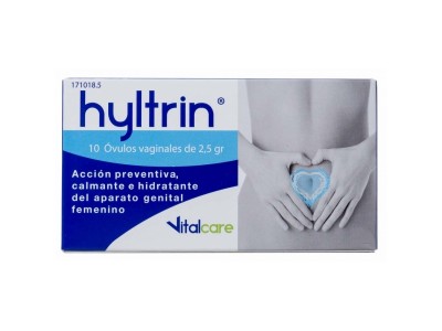 Hyltrin 10 Óvulos Vaginales