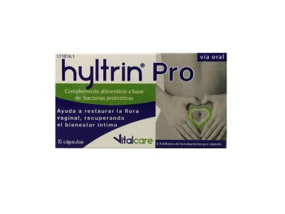 Hyltrin Pro 10 Cápsulas