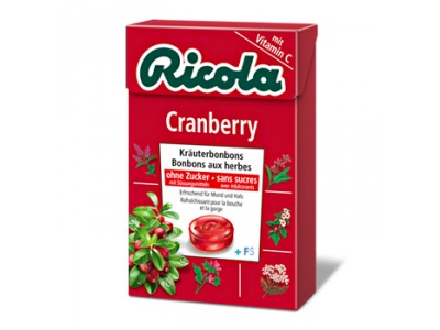 Ricola Caramelos Arándano Rojo 50g Ricola Caramelos Arándano Rojo 50g