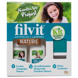 Filvit Nature Kit Loción + Acondicionador + Peine