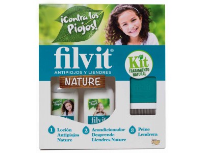 Filvit Nature Kit Loción + Acondicionador + Peine