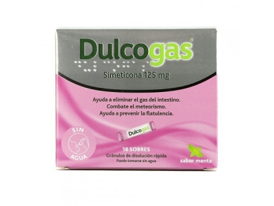 Dulcogas 125mg 18 Sobres