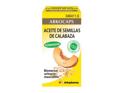 Arkocaps Calabaza Aceite de Semillas 50 Cápsulas