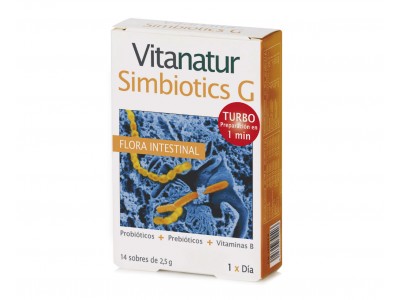 Vitanatur Simbiotics G Turbo 14 Sobres Vitanatur Simbiotics G Turbo 14 Sobres