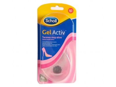 Scholl Plantilla Gel Activ Tacon Alto