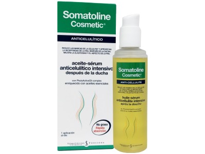 Somatoline Aceite-Sérum Anticelulítico Intensivo 125ml